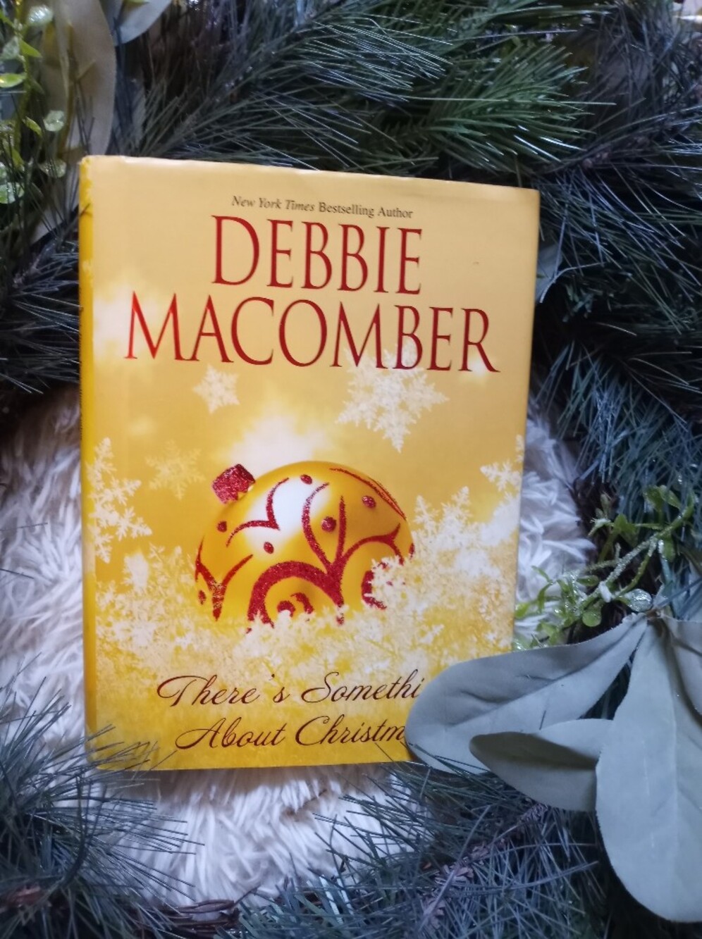 There's Somerhing About Christmas Book by Debbie Macomber